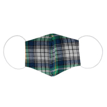 Load image into Gallery viewer, Cloth Face Mask - Blue and Green Plaid