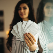 Load image into Gallery viewer, 10 Pack Reusable PM2.5 Activated Carbon Mask Filter Inserts For Cloth Face Masks by BearEssentyals