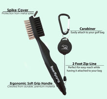 Load image into Gallery viewer, BearRyzyng Golf Cleaning Brush - Red